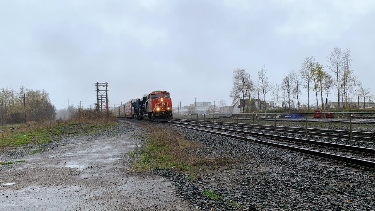 CN M306, Featuring a GE Tier 4 Demonstrator Unit and Bonus Footage of Oshawa's CN Yard