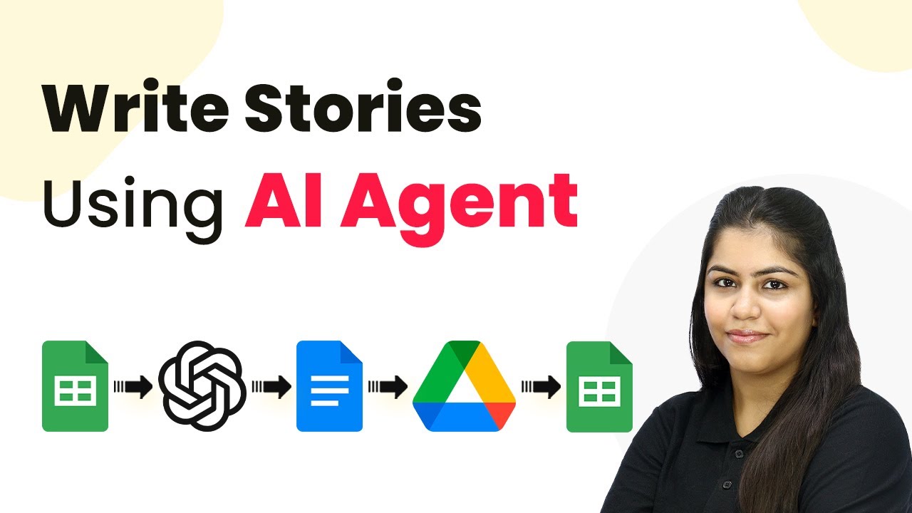 How to Write Stories Using AI Agent - Google Sheets, OpenAI, Google ...