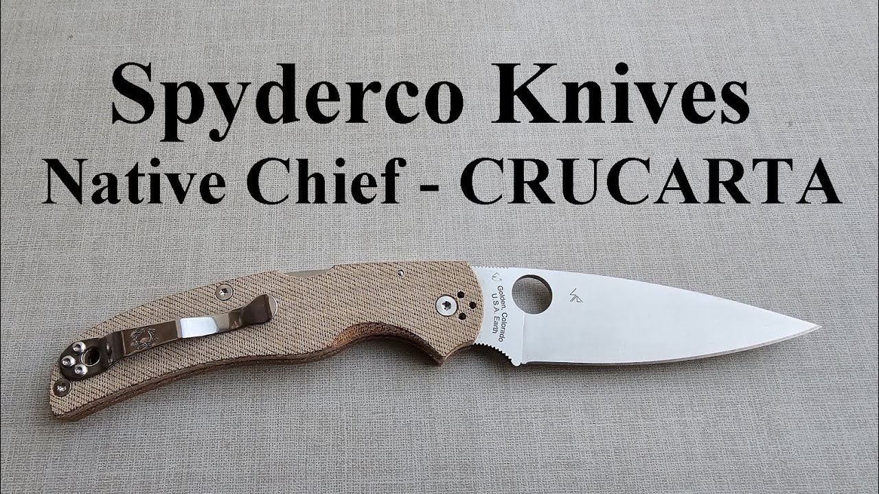Spyderco Native Chief - CRUCARTA