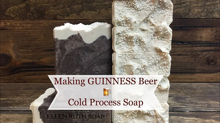 How to make Guinness beer Cold Process soap! Irish...