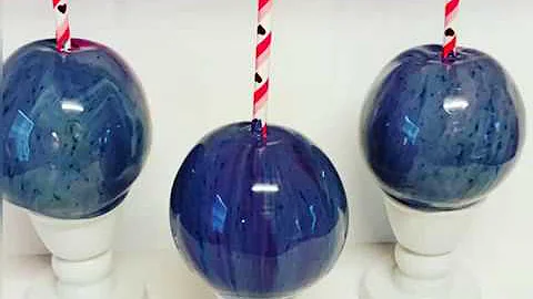 Marble Candy Apple Tutorial