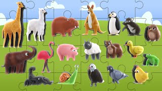 Guess the Animal Quiz | Educational Animal Puzzle for Kids | Long Version 2 🧩🧒 screenshot 4