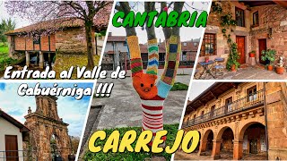 CARREJO - CABEZÓN DE LA SAL - CANTABRIA 4K - En la entrada al Valle de Cabuérniga!!!.