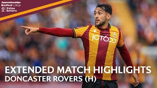 EXTENDED HIGHLIGHTS: Bradford City v Doncaster Rovers