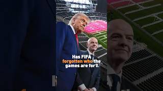 Has FIFA forgotten who the games are for?