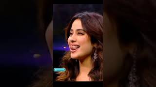 Jhanvi Kapoor tongue twisting #trending #shorts #viral #Love #Funny