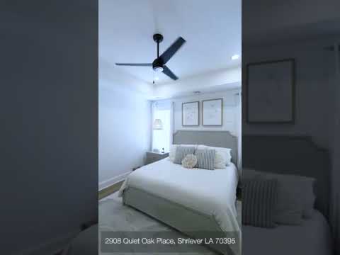 2908 Quiet Oak Place, Schriever, LA home video tour