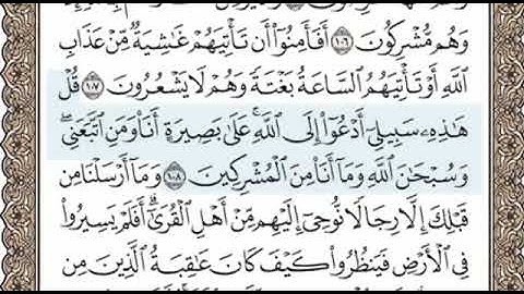 سورة يوسف الصفحة 248 الشيخ محمد صديق المنشاوي