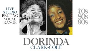 Dorinda Clark-Cole's Belting Range (70s-90s) Wealth