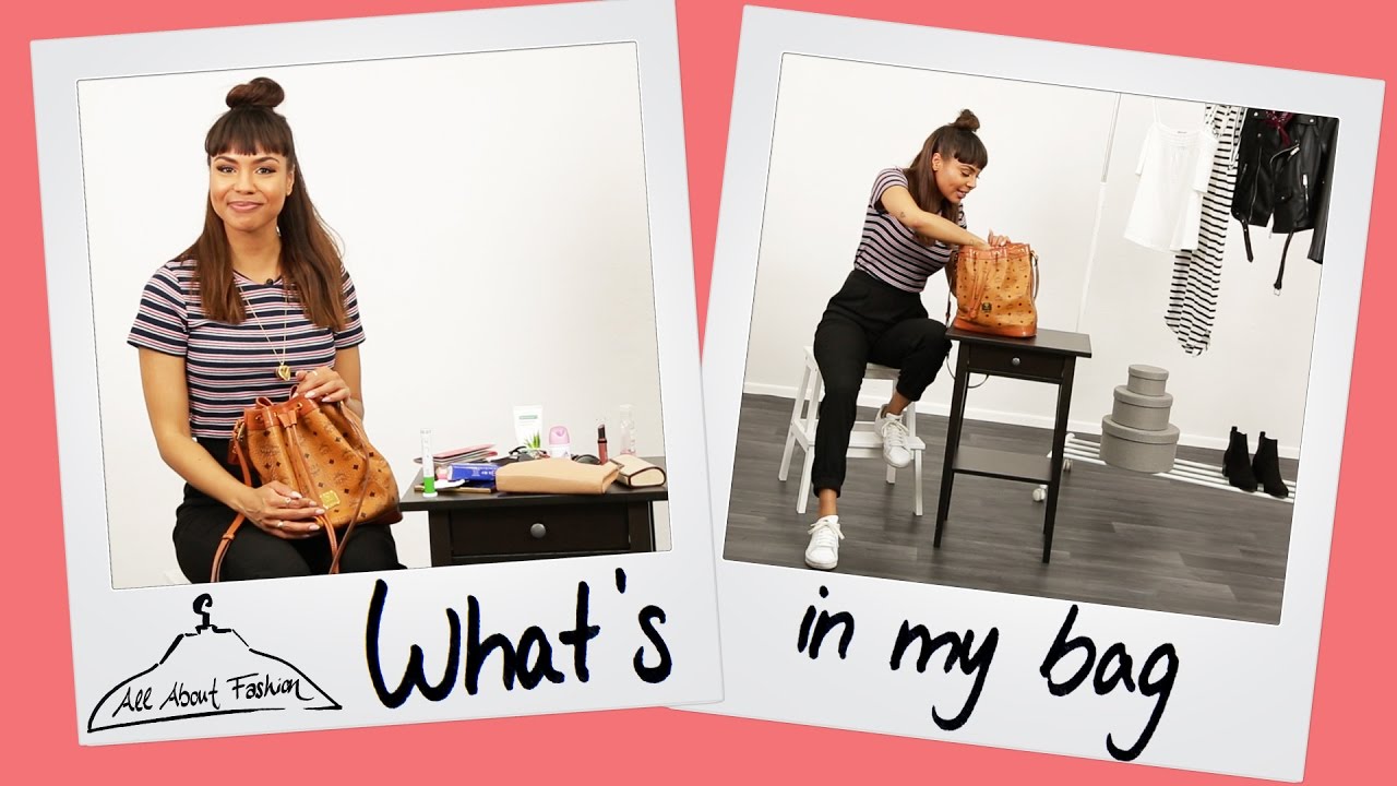 What’s in my bag – Alexandra Maurer packt aus