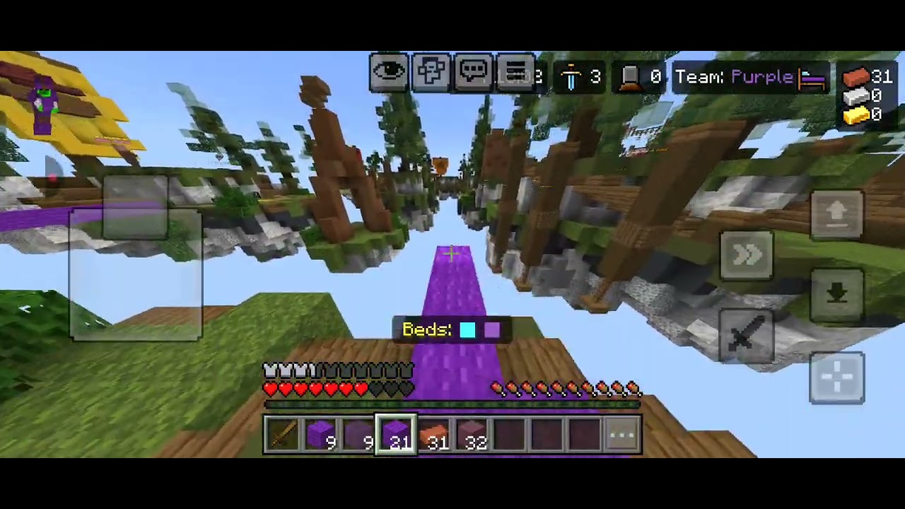 Bedwars gameplay #Minecraft