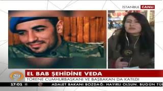 El Bab şehidimiz Selim Topal'a son görev