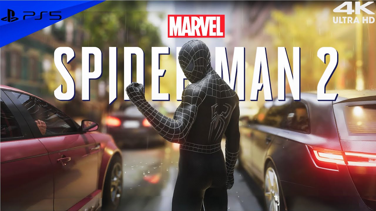 Stopping NYC’s Crime Wave 🕷️🖤 | Spider-Man 2 Webbed Black Suit Free Roam PS5 LIVE