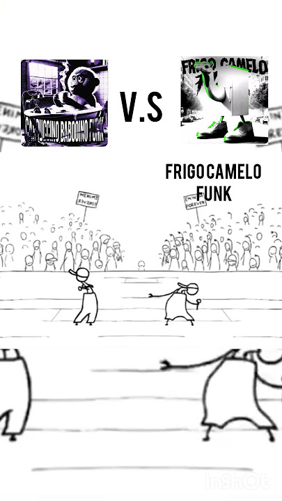 FRIGO CAMELO FUNK 🆚 CAPPUCCINO BABOOINO FUNK #phonk #brazil #funk