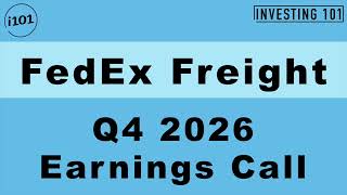 FedEx Freight Q4 Earnings | Operational Efficiencies Drive Yield Optimization to Protect LTL Margin
