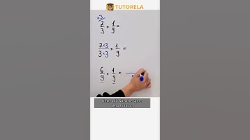 Master Fraction Addition: Solve 2/3 + 1/9 #Math #OperationsWithFractions #AdditionOfFractions
