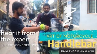 Royal Enfield Himalayan | AOM Handlebar | Cone Set | Offroad | Kannada | Uttar Karnataka Moto vlogs