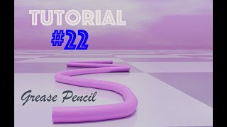 Blender 3D (4.0) : Tutorial #22 - The Basics: Convert Grease Pencil to Curve screenshot 4