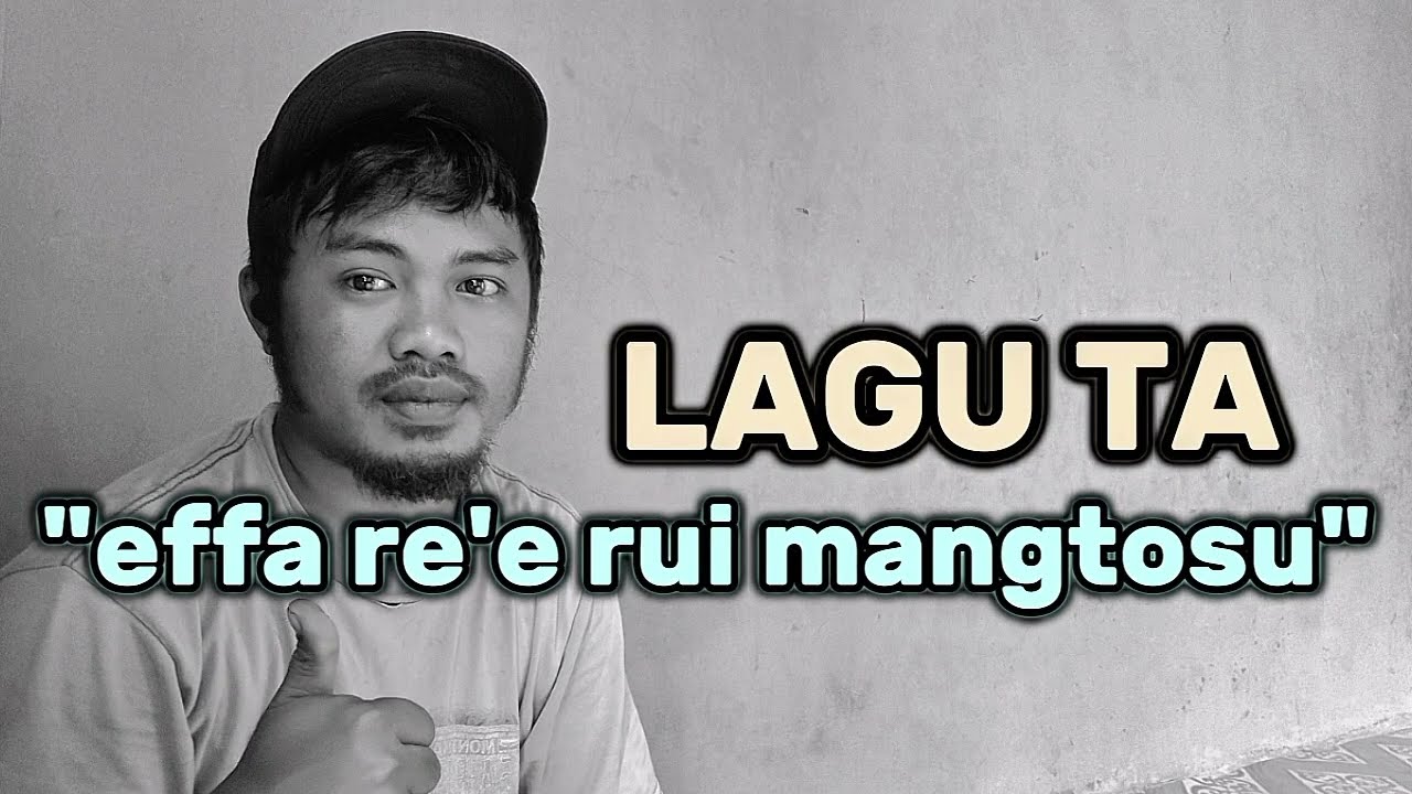 Effa Ree Rui mangtosu -Lagu TA ( seperti ada duri yang menusuk)