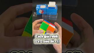 Cách giải rubik cho người thiếu kiên nhẫn 🤣