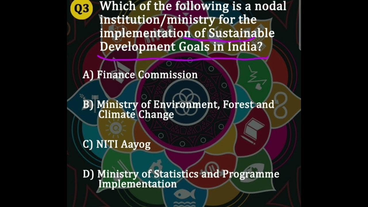 Sustainable development goals SDGs Niti aayog YouTube