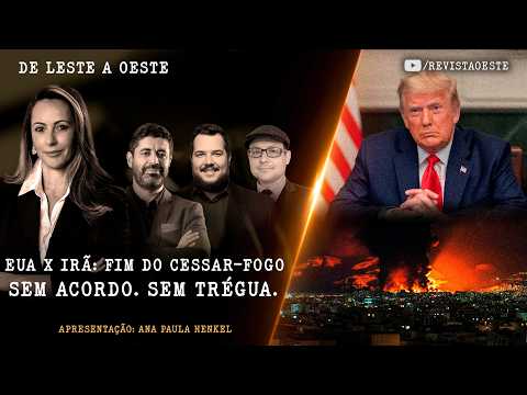 DE LESTE A OESTE, COM ANA PAULA HENKEL - 10/07/26 |  EUA x IRÃ: FIM DO CESSAR-FOGO
