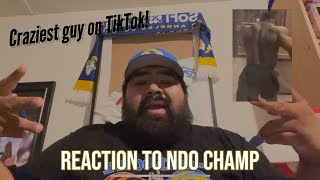 Reaction Video To The Craziest Guy On The Tiktok..ndo Champ