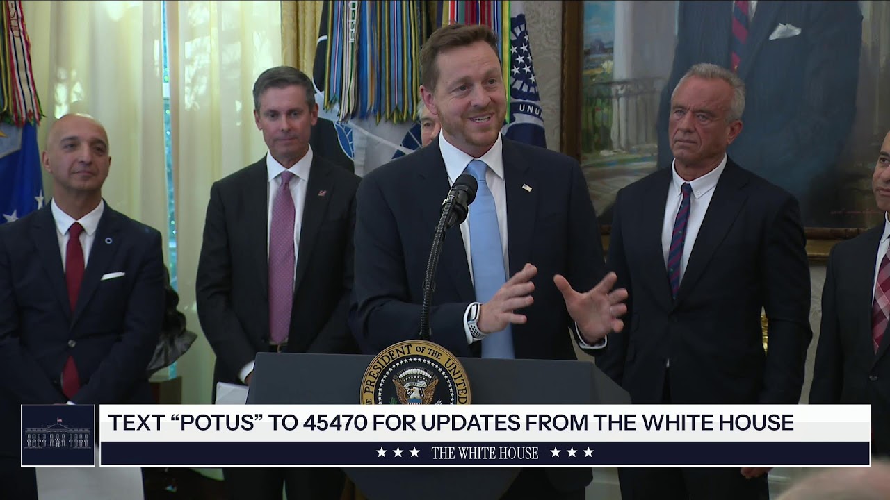 President Trump Makes an Announcement, Nov. 6, 2025