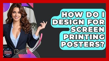 How Do I Design For Screen Printing Posters? - Graphic Design Nerd