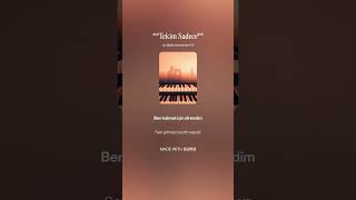 Tekim Sadece #music #cover #spotify #müzik #remix #muzik #müzik #song #şarkı #şarkı #lyrics #aicover