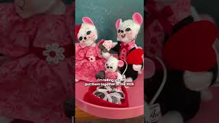 2026 Love Mouse Family | Annalee Dolls