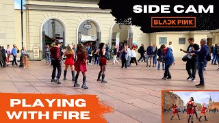 [KPOP IN PUBLIC | SIDE CAM] BLACKPINK - 'PLAYING WITH FIRE (불장난)' Dance Cover by Moonlight Crew