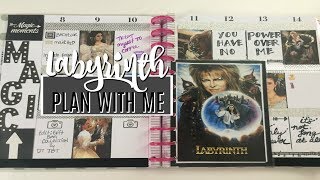 PLAN WITH ME | LABYRINTH THEME!! | Jan 2018