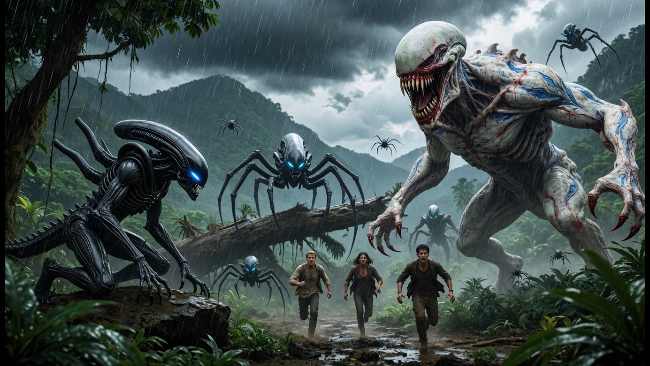 【FULL MOVIE 4K】Alien beast awakens to massacre, survivors fight to ...