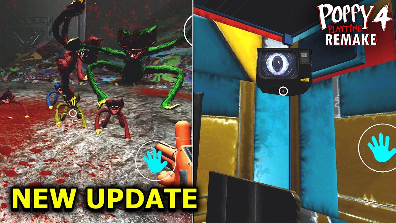 Poppy Playtime R43 Poppy Playtime Chapter 4 Remake Fangame - New Update (Mobile) - YouTube