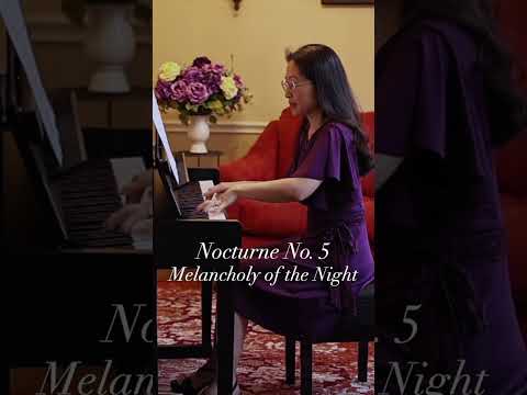 Nocturne No. 5 - Melancholy of the Night | Peaceful piano Solo 🎹 (Preview) thumbnail