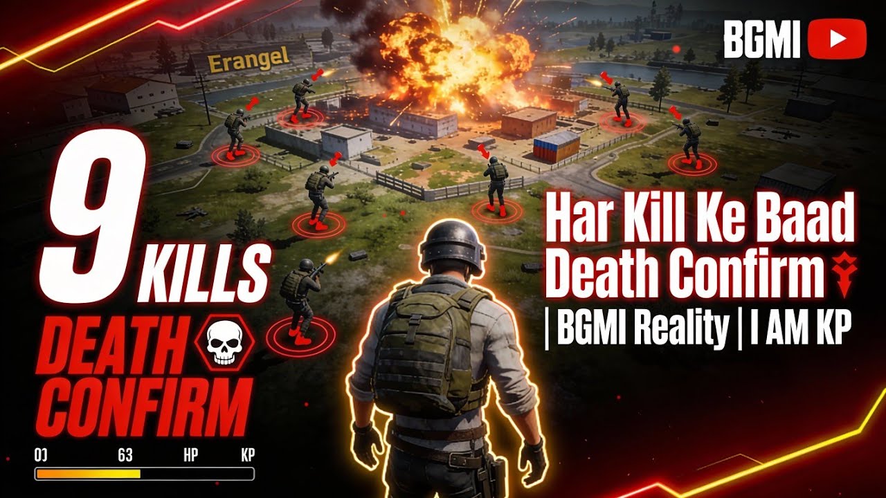 Har Kill Ke Baad Death Confirm 💀 | BGMI Reality I AM KP