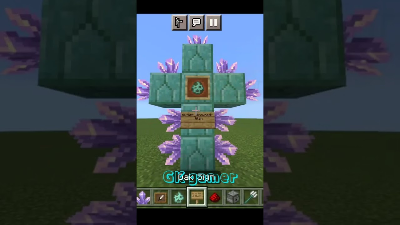 Mutant drowned titan.No mods