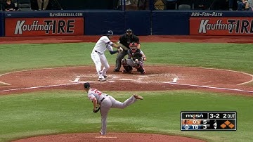 BAL@TB: Kiermaier ties the game with a two-run single