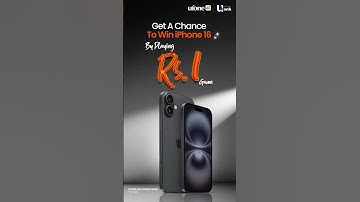 UPaisa | Rs.1 Game | iphone 16