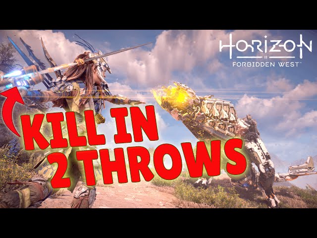 Horizon Forbidden West - The Skykiller Spike Thrower Stats, Mods