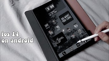 Ios 14 On Any Android [How To Customize Aesthetic ios 14 on Your Android Phone/Tablet ] I Lunadrella