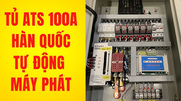 Tủ ATS máy phát 1P 100A Hàn quốc nhập khẩu chuyển nguồn nhanh không gián đoạn  | Cơ Điện DITICO