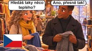 Speak Czech: 10 Useful Dialogues for Cold Autumn Days (A1-A2 Level) screenshot 4