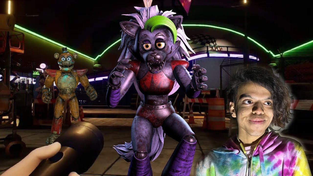 Fnaf Roxy Raceway WELCOME TO ROXY’S RACEWAY! FNaF: Security Breach w/ Val {Part 7} - YouTube