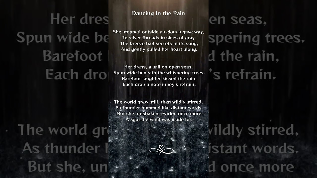 Dancing in the Rain