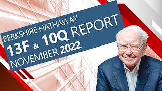 Episode 9 : Latest 13F report - Warren Buffett & Berkshire Hathaway (BRK)