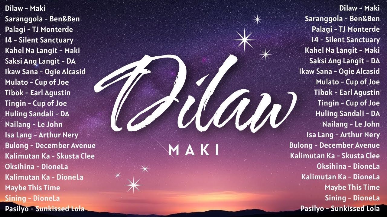 Dilaw - Maki 🌿Top OPM Songs Philippines 2026 💫 Best New Tagalog Love Songs 2026 💘 OPM Trending