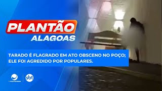 Tarado É Flagrado Em Ato Obsceno No Poço Ele Foi Agredido Por Populares.
