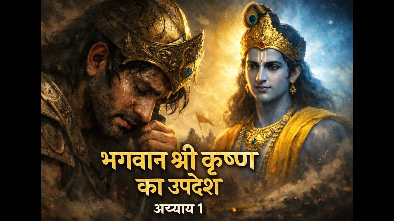 भगवद गीता अध्याय 1 | अर्जुन विषाद योग | जीवन की पहली सीख | Shrimad Bhagavad Gita Chapter 1